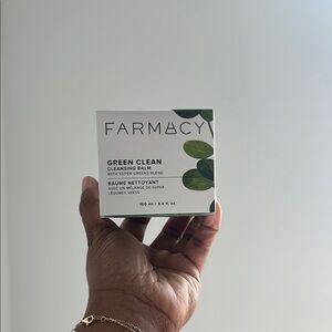 Farmacy Green Clean Makeup Remover White and Green